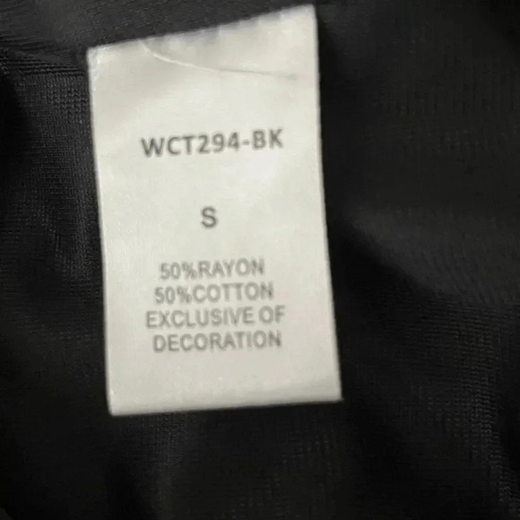 THML Women Small Dress Black Cotton Rayon Embroidery Flutter Aztec‎ Western SW - Picture 11 of 13